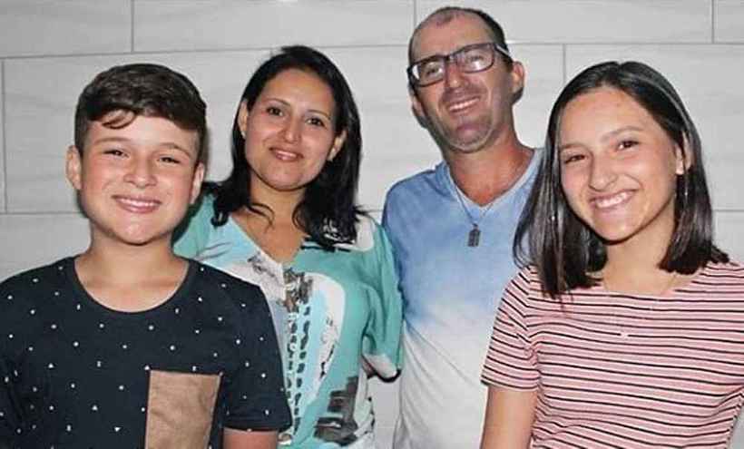 Família morta por intoxicação no Chile é velada em Santa Catarina - Noemi Fortunato Nascimento/Arquivo Pessoal