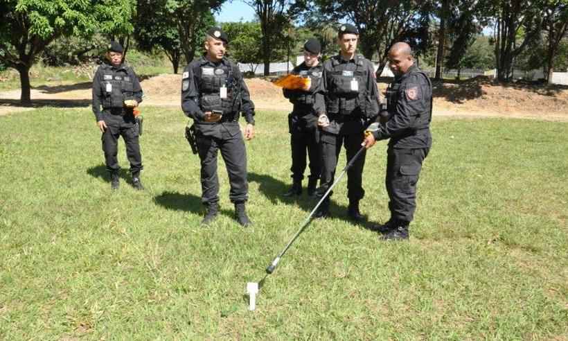 Copa América: agentes de segurança de Minas treinam para impedir ataques radioativos - Antonio Santiago/ CDTN