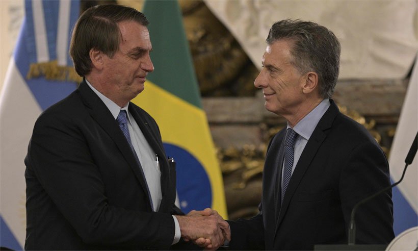 Bolsonaro: ''Como aconteceu o euro lá atrás, pode acontecer peso real aqui'' - JUAN MABROMATA