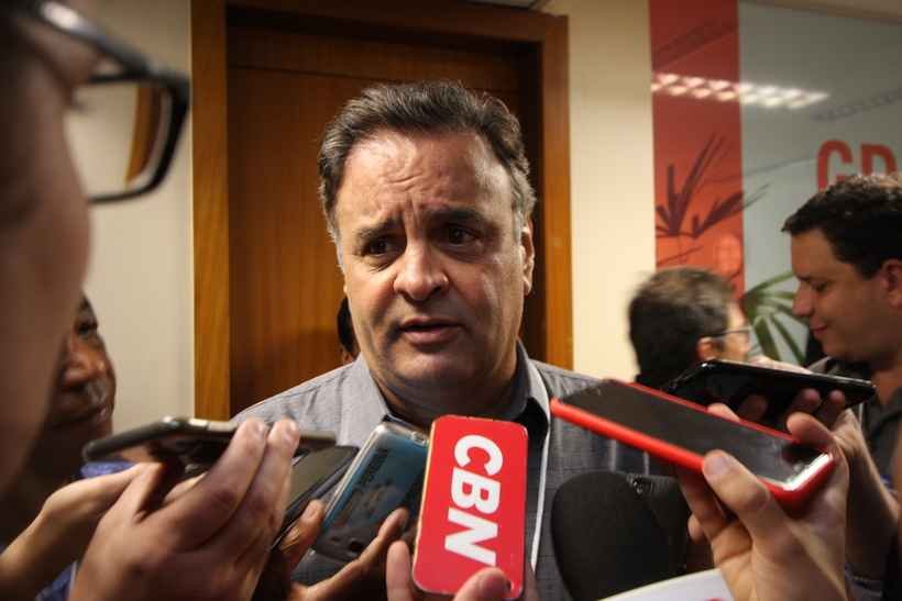 Gilmar decide encaminhar inquérito de Aécio para Justiça Eleitoral de BH - Edesio Ferreira/EM/D.A Press