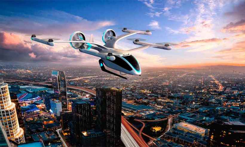 Embraer revela o Uber voador que fará primeiro teste no ano que vem - Embraer/Divulgação