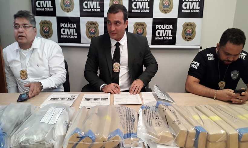 Polícia Civil prende traficante de luxo em condomínio fechado Vale do Sereno - Jair Amaral/EM/DA PRESS