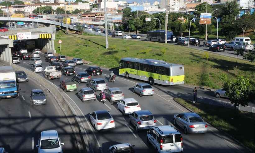 Cinco anos de aplicativos de transporte em BH: veja o que mudou nas ruas - Paulo Filgueiras/EM/DA Press