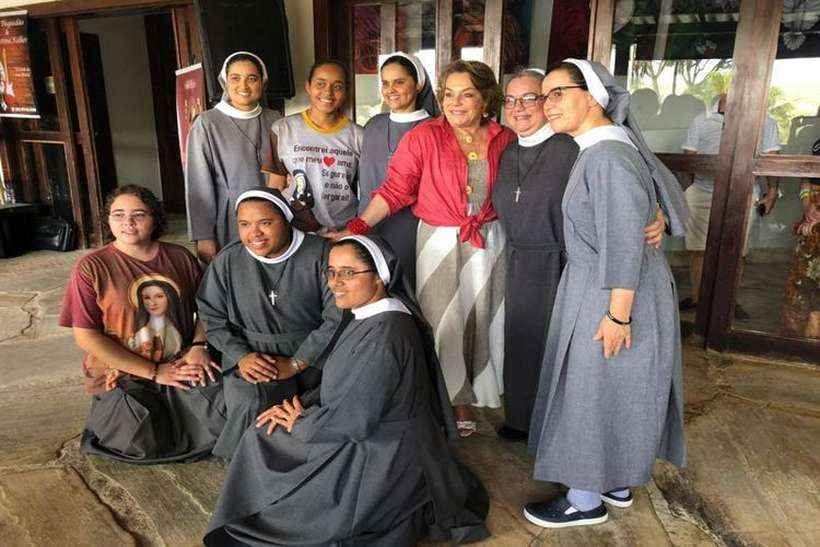 Freiras de Pirenópolis fazem sucesso com vídeo de dança na internet - Aldeia da Paz/Divulgação