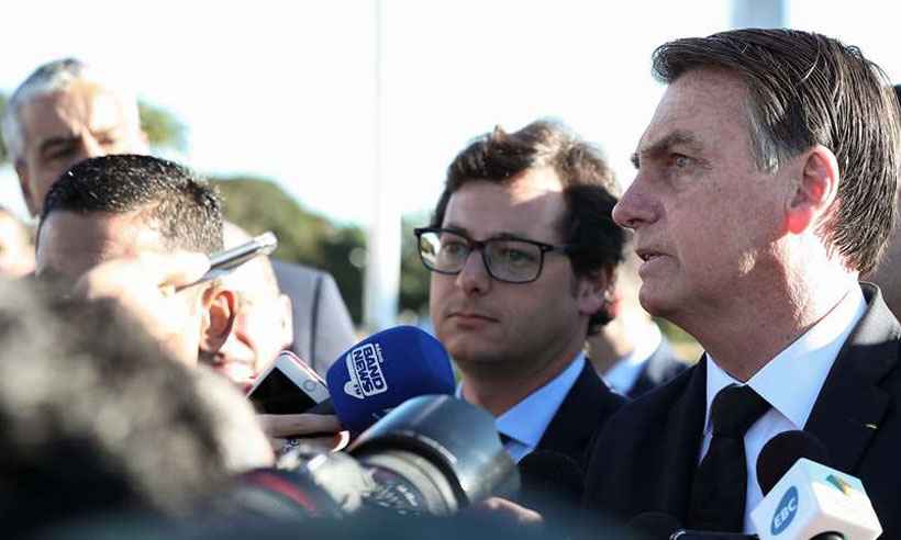 Bolsonaro elogia Montezano e diz que ele 'tem tudo para dar certo' no BNDES - Marcos Corrêa/PR 