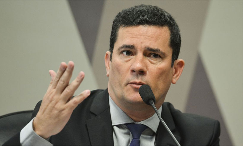 Moro questiona provas ilícitas e cita má-fé de 'mensagens adulteradas' - Marcelo Camargo/Agência Brasi