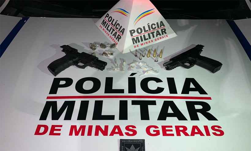 Preso foragido da Justiça suspeito de comandar tráfico no Aglomerado da Serra - Polícia Militar/Divulgação 