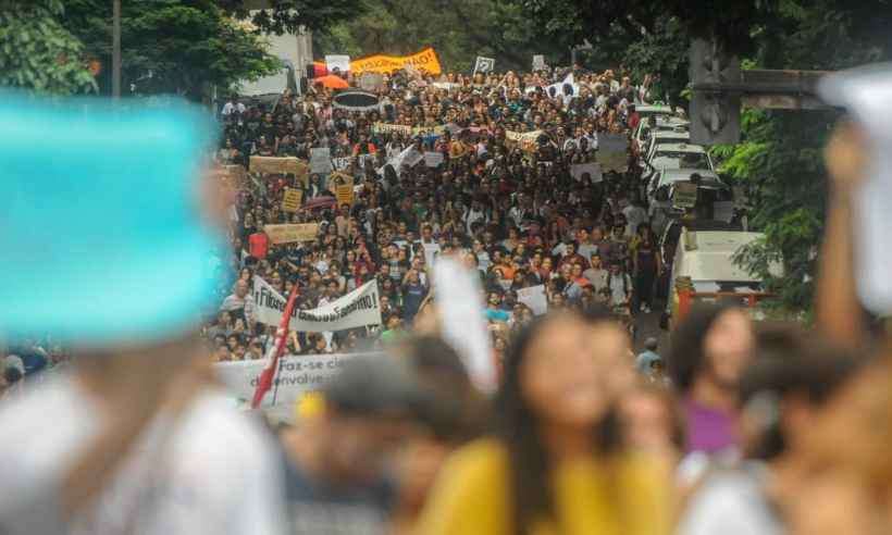 CNI/Ibope: desaprovação do governo na Educação sobe de 44% para 54% - Leandro Couri/EM/D.A Press