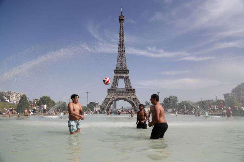 Onda de calor não dá trégua na Europa e provoca oito mortes - AFP / Zakaria ABDELKAFI