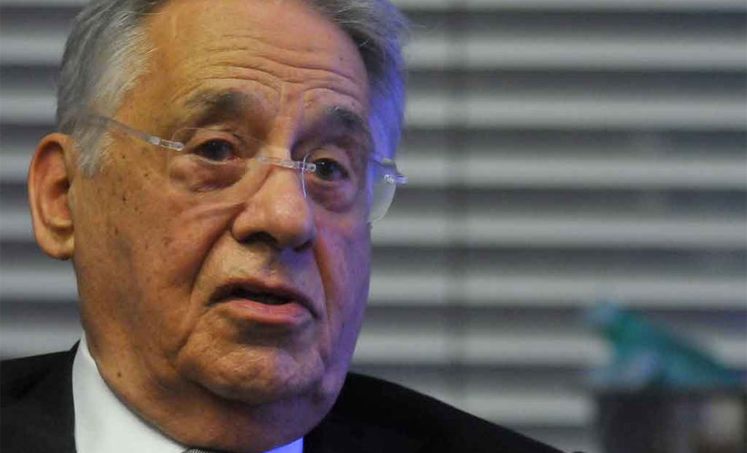 "Crescimento é investimento, que depende de confiança", diz FHC - Minervino Júnior/CB/D.A Press  27/4/17