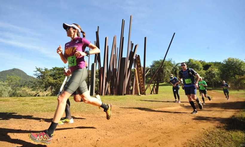Corrida no Inhotim lembra tragédia de Brumadinho e tenta alavancar turismo  - Juarez Rodrigues/EM/D.A PRESS