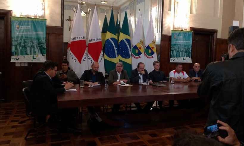 'Todos tiveram de ceder um pouco', diz Kalil sobre acordo entre taxistas e apps em BH - Mateus Parreiras/EM/DA Press