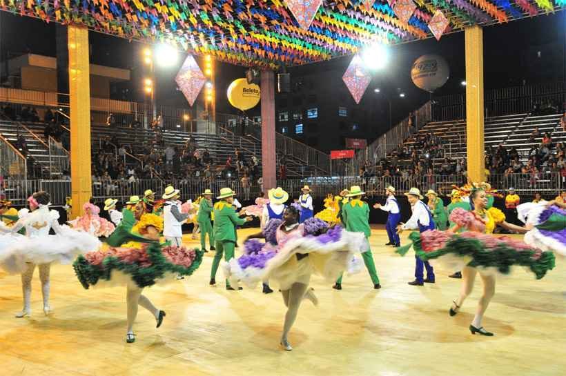 Arraial de Belo Horizonte 2019 recebeu nota alta do público, diz Belotur - Marcos Vieira/EM/D.A Press - 28/06/2019