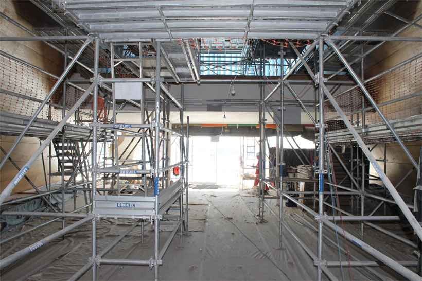 Forro e teto da Igrejinha da Pampulha são refeitos para evitar infiltrações - Sudecap/PBH