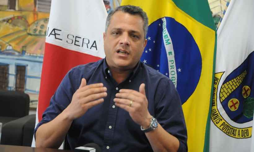 Prefeito de Contagem Alex de Freitas é alvo de operação policial - Paulo Filgueiras/EM/D.A Press.