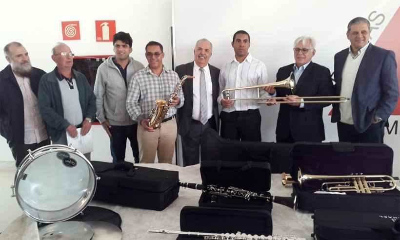 Governo de Minas entrega instrumentos musicais a 74 bandas espalhadas pelo estado - Jair Amaral/EM/DA Press