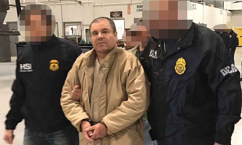 El Chapo, narcotraficante mexicano, é condenado à prisão perpétua - HO / US DEPARTMENT OF JUSTICE / AFP