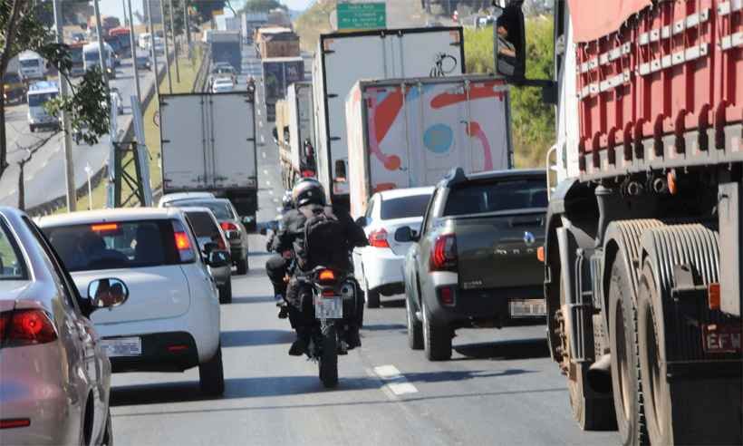 BR-040: trecho da Grande BH tem maior mortalidade de motociclistas em 936 quilômetros - Paulo Filgueiras/EM/DA Press