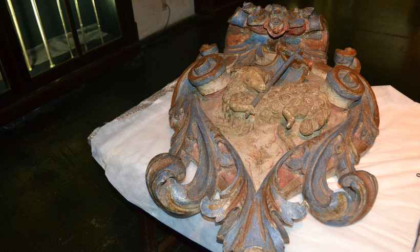MP recupera peça do século 18 e a devolve para museu Arquidiocesano de Mariana - Divulgação/MPMG