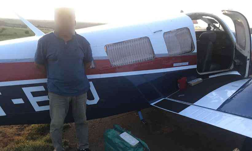 Dupla presa em Minas em avião com drogas é condenada por tráfico internacional  - Polícia Militar/Divulgação