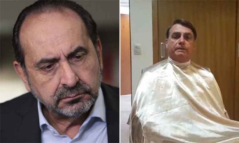 Kalil diz que Bolsonaro tem que 'ser respeitado e se dar ao respeito' -  Edésio Ferreira/EM/D.A Press e Facebook/Reprodução 
