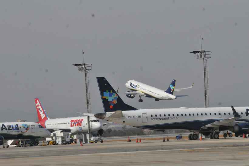 Aeroporto Internacional de BH terá mais dez voos. Confira novos destinos - Jair Amaral/EM/D.A Press