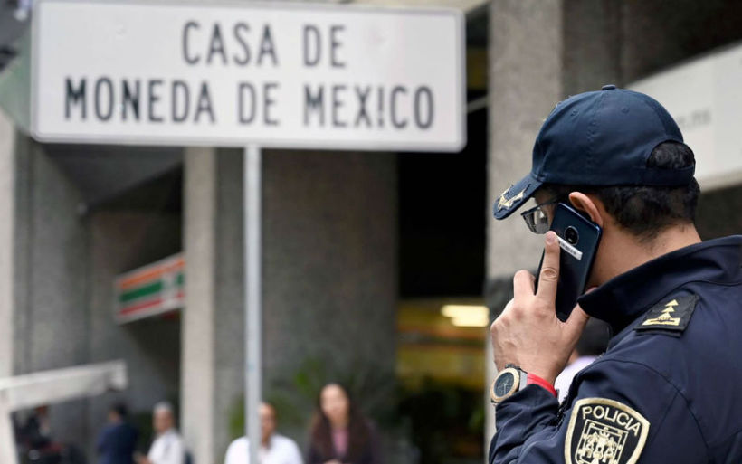 'La casa de papel' da vida real: Ladrões roubam Mex$ 50 mi da fábrica de moedas do México - DR ALFREDO ESTRELLA/AFP