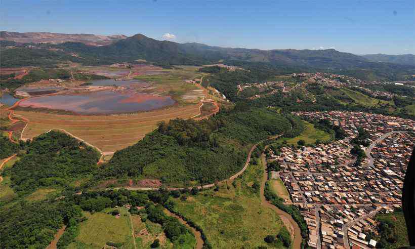 Mineradoras podem ter mais tempo para desmontar barragens do mesmo modelo de Brumadinho - Ramon Lisboa/EM;D.A Press