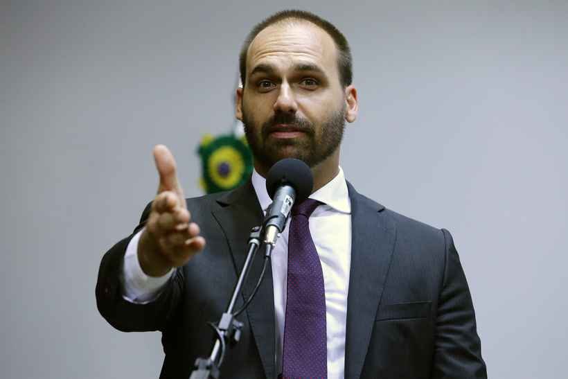 Consultoria do Senado diz que indicação de Eduardo Bolsonaro configura nepotismo - Cleia Viana/Camara dos Deputados