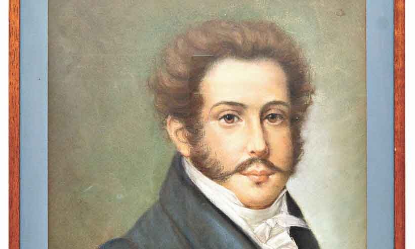 Belo e desconhecido retrato de dom Pedro I é colocado à venda - Arquivo Miguel Salles