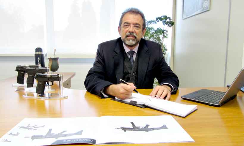 Presidente da Taurus afirma que Bolsonaro não faz vender armas - Fotos: Taurus/Divulgação
