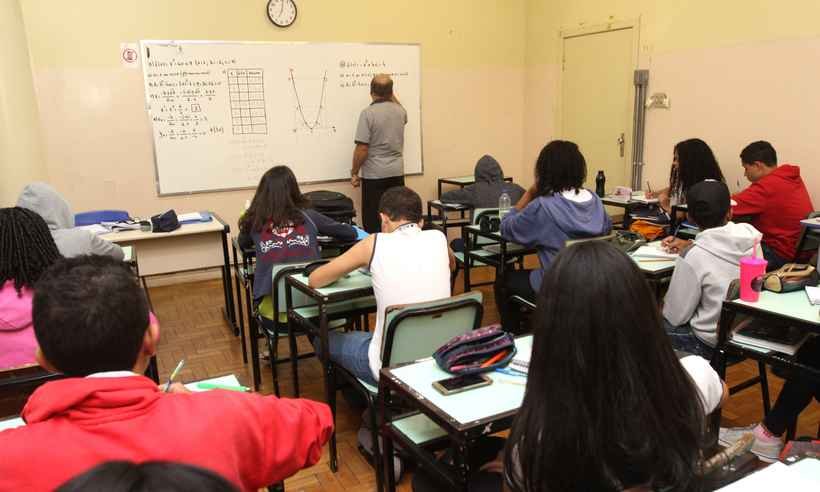 Educação avança, mas ensino médio, retorno de alunos e investimentos desafiam o Brasil - Jair Amaral/EM/D.A PRESS - 31/08/2018