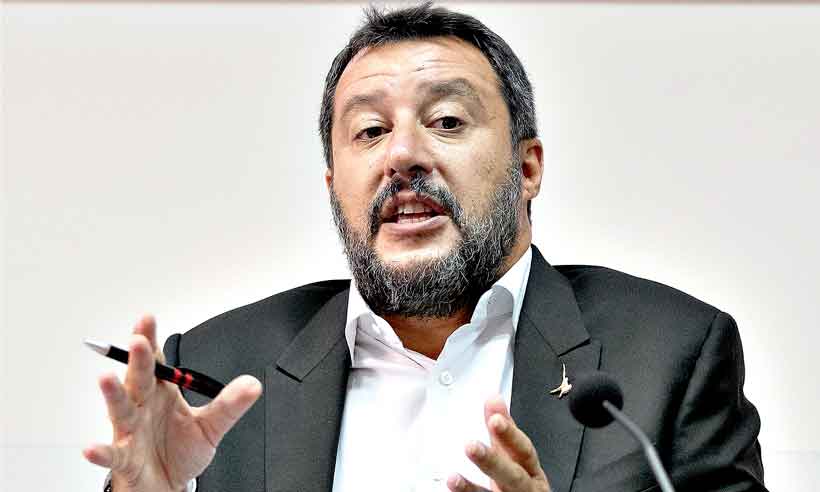  Matteo Salvini tenta forçar eleições antecipadas na Itália - Eliano Imperato/AFP