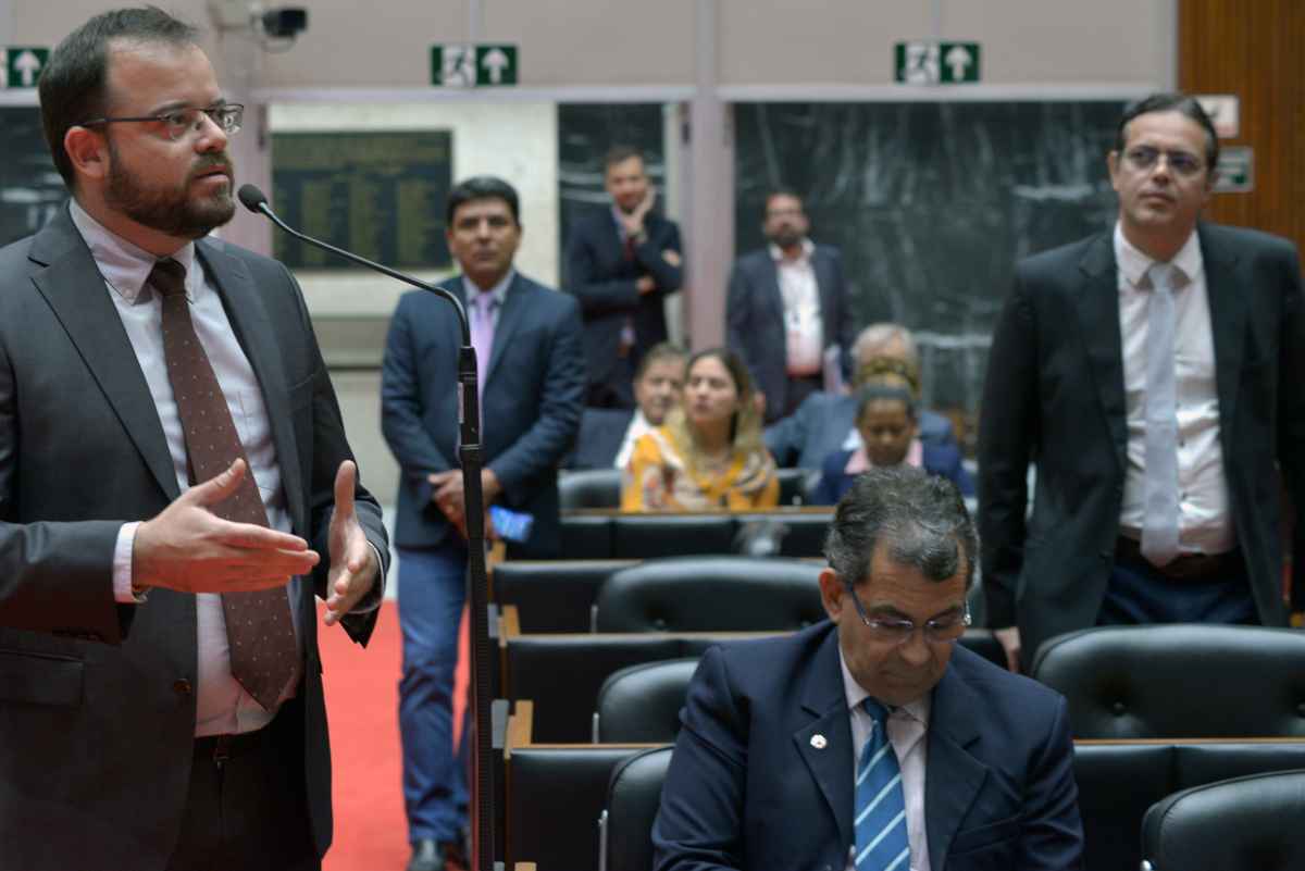 'Não consigo esconder a alegria de ele ter caído', diz deputado do Novo sobre exoneração de Custódio Mattos - Willian Dias/ALMG
 