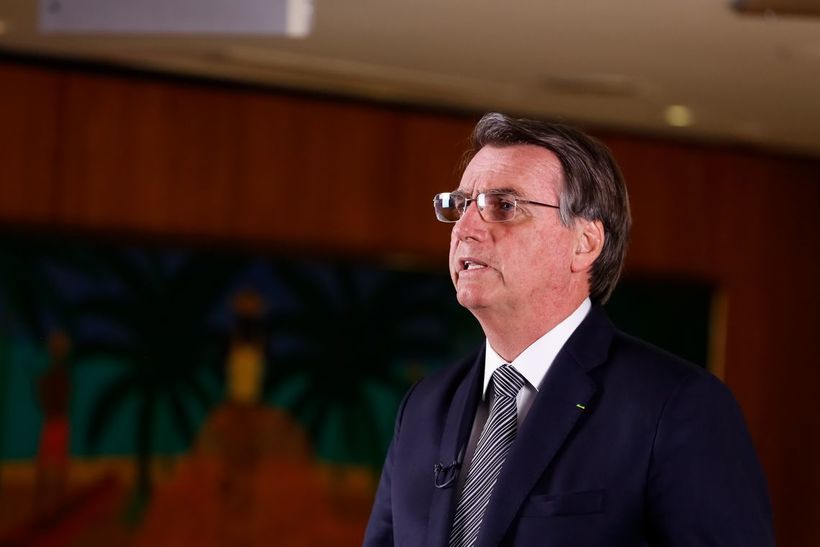  Bolsonaro diz que verba transferida por Macron é 'esmola' - Carolina Antunes/PR 