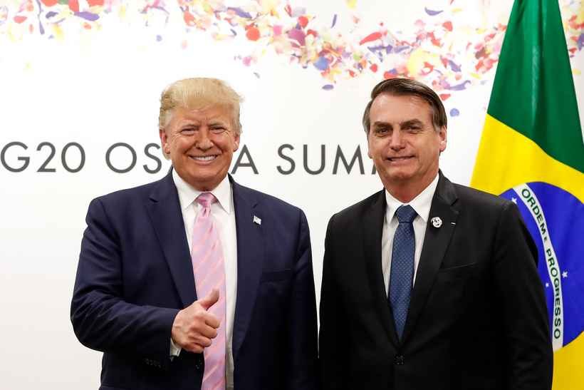 Trump comemora elevação de cota de exportação de etanol sem tarifa para o Brasil - Alan Santos / PR 