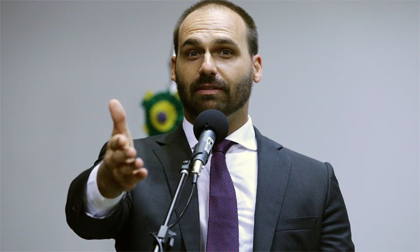 Advocacia do Senado emite parecer favorável a Eduardo Bolsonaro  - Cleia Viana/Câmara dos Deputados 