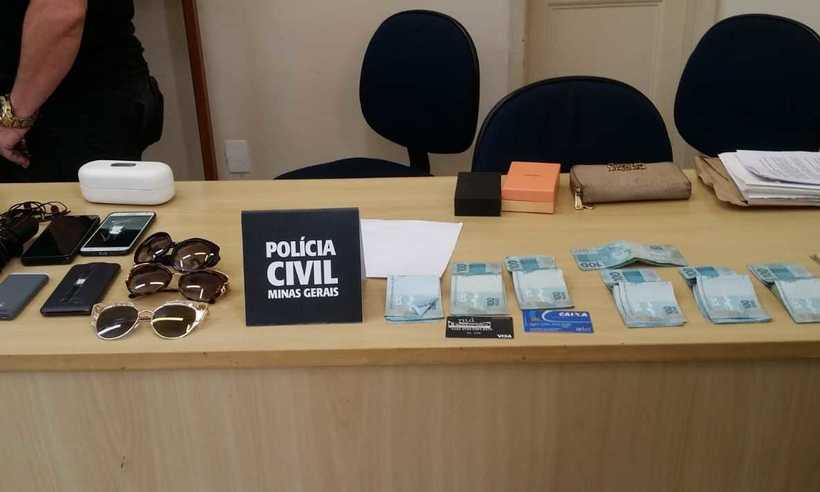 Polícia prende casal suspeito de furtar joalherias e estima prejuízo de R$194 mil -  Edésio Ferreira/EM/D.A Press
