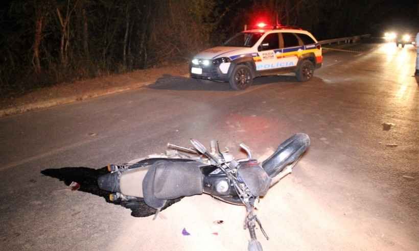 Acidentes deixam adolescente e homem mortos em Minas Gerais - Marco Antônio/TV Bambuí
