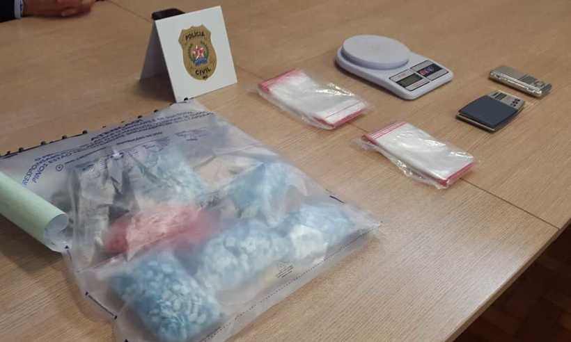 Polícia Civil prende jovem de 20 anos com mais de dois mil comprimidos de ecstasy em BH  - Paulo Filgueiras/EM/DA Press