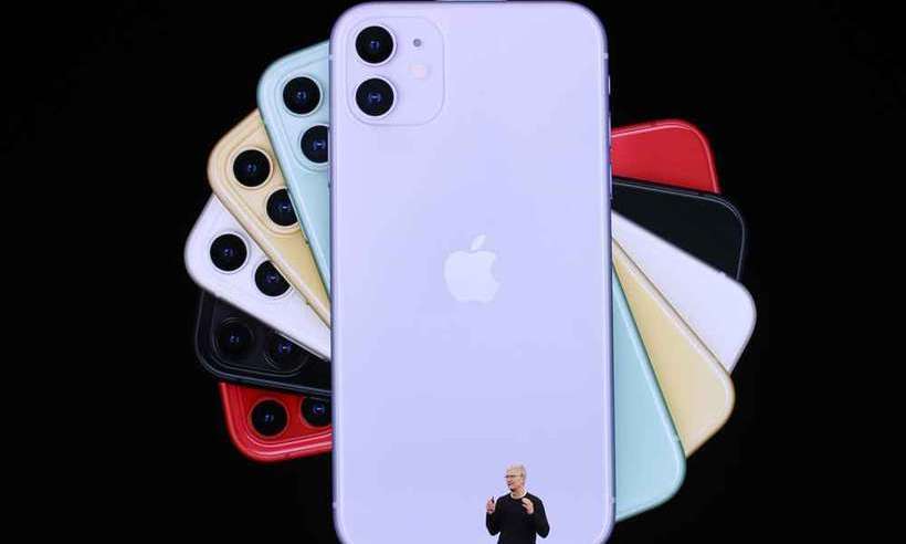 Apple lança iPhone 11 dotado de câmera dupla e lentes com ultrawide  - Justin Sullivan/AFP