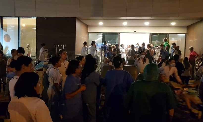 Incêndio em hospital no Rio de Janeiro provoca ao menos uma morte - Reprodução/Redes Sociais
