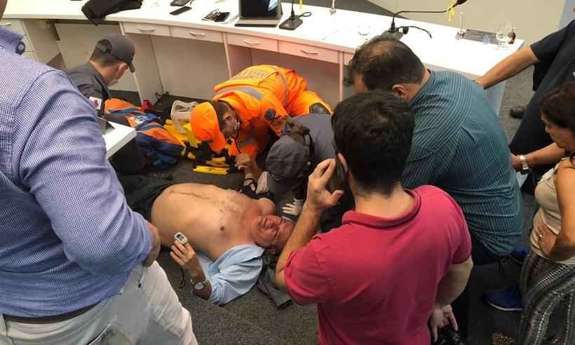 Vereador passa mal em votação de projeto e é levado para hospital - Amanda Quintiliano

