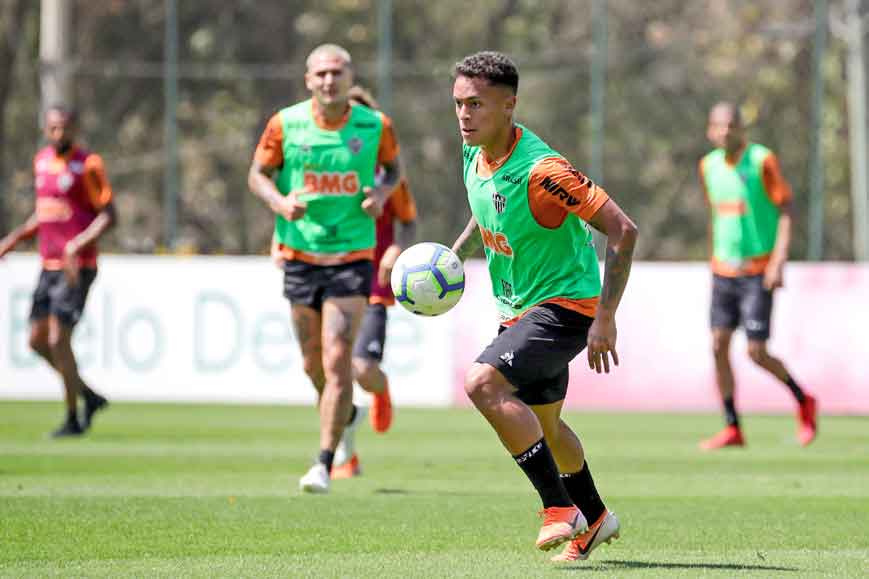 Com ataque em crise, Galo pode dar chance a Bruninho - BRUNO CANTINI/ATLÉTICO