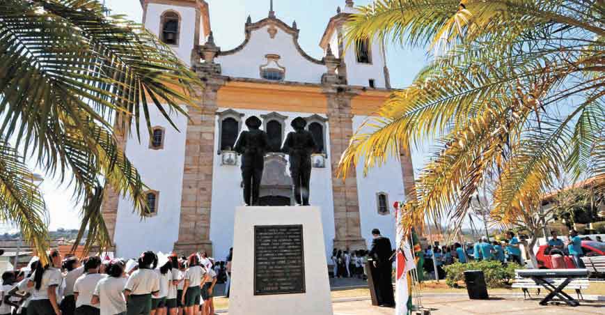 Uma das 7 vilas do ouro, esta cidade histórica é referência nos 300 anos de MG - Paulo Filgueiras/EM/D.A PRESS
