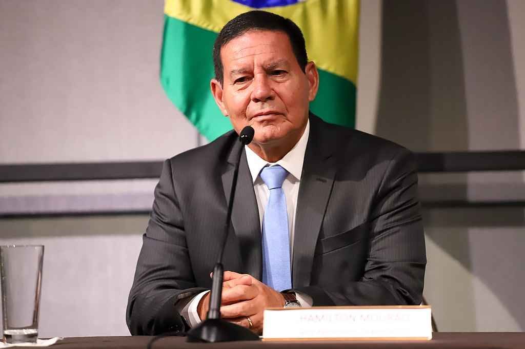 'Nosso governo não é antidemocrático', diz Hamilton Mourão - Romério Cunha/VPR