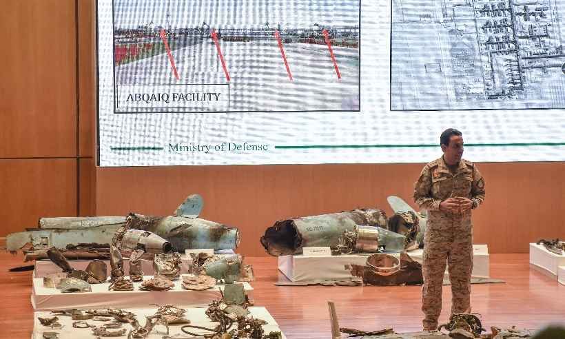 Arábia Saudita: ataques foram do 'norte', patrocinados pelo 'Irã' - Fayez Nureldine / AFP