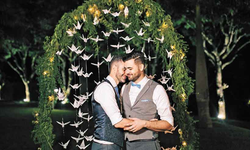 Em meio ao preconceito, casais homossexuais celebram o amor e a família - arquivo pessoal