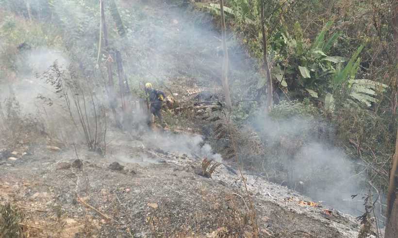 Minas queima: bombeiros combatem dois novos incêndios no estado - Divulgação/Corpo de Bombeiros