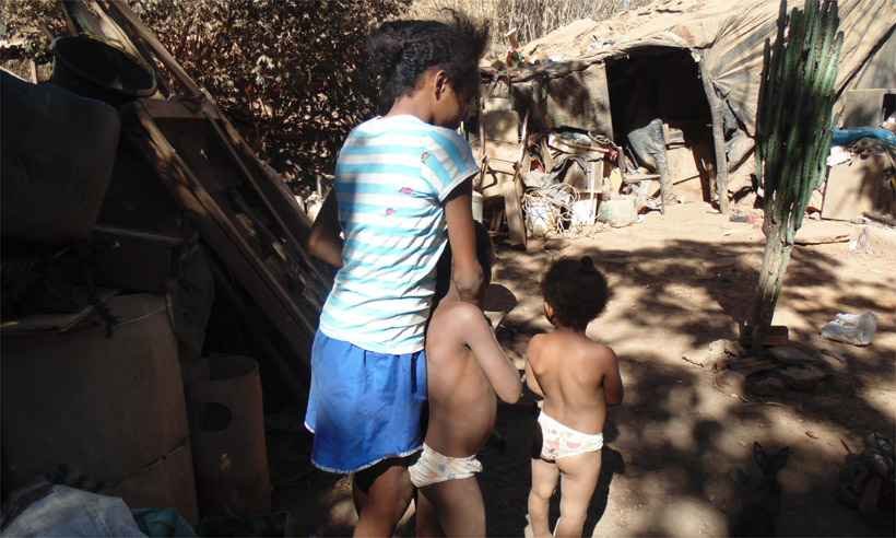 Unicef traça quadro alarmante da infância em MG. Veja dramas por trás dos números - Luiz Ribeiro/EM/DA Press